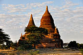 Bagan Myanmar. View of the various stupas close to Buledi. 